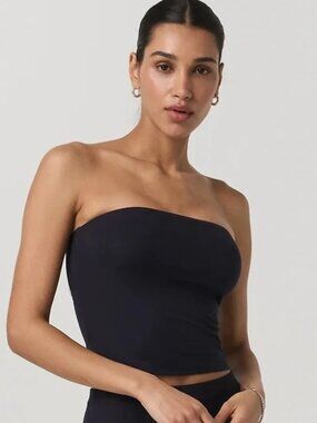 Vuori Pose Strapless Tube Top Black Small